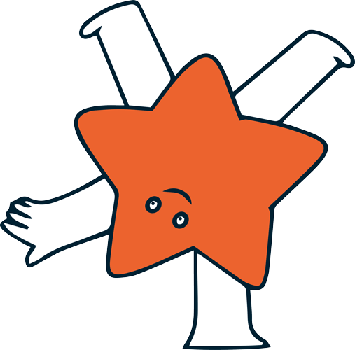 Maskottchen der Grundschule Schortens – Symbol für Gemeinschaft und Schulidentität im Schulkindergarten